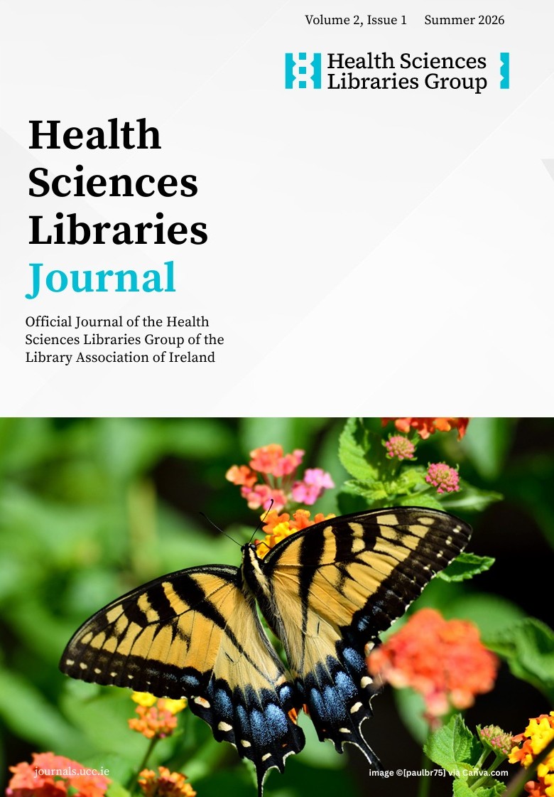 					View Vol. 2 No. 1 (2026): Health Sciences Libraries Journal
				